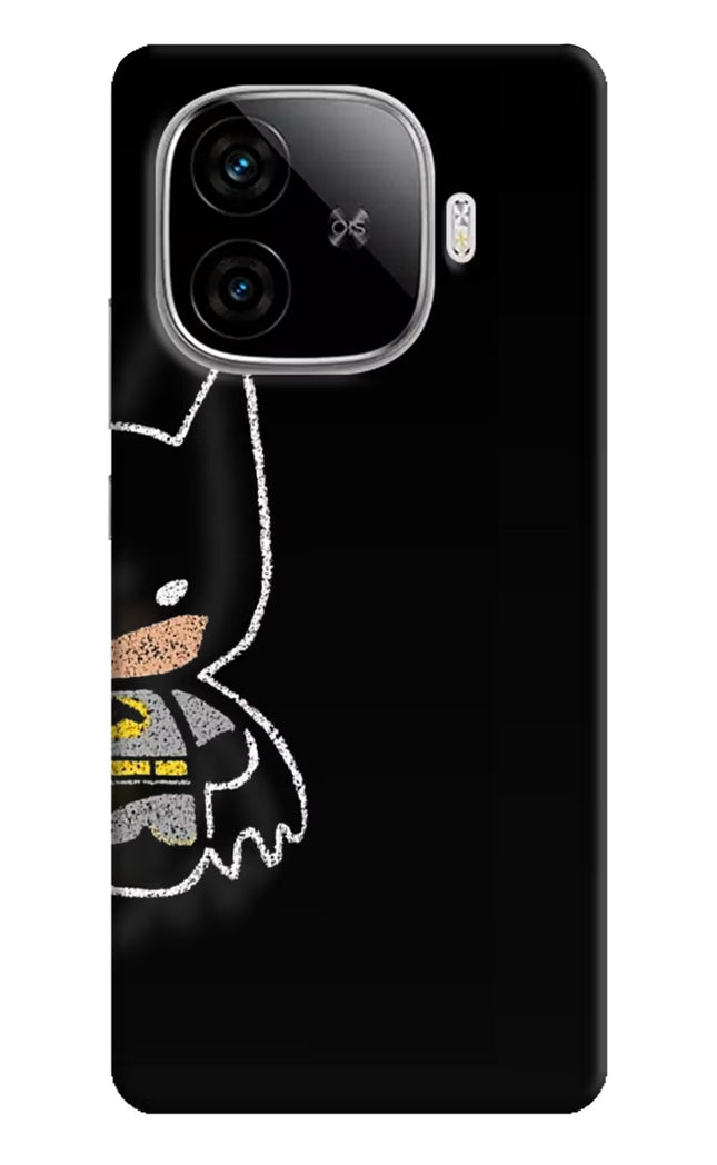 Bat Kitty iQOO Neo 10R 5G Hard Case Back Cover by Casekaro