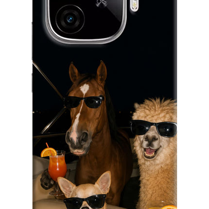 Party Squad iQOO Neo 10R 5G Hard Case Back Cover by Casekaro