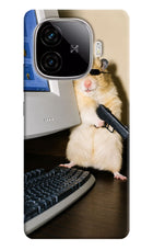 Hacker Hamster iQOO Neo 10R 5G Hard Case Back Cover by Casekaro