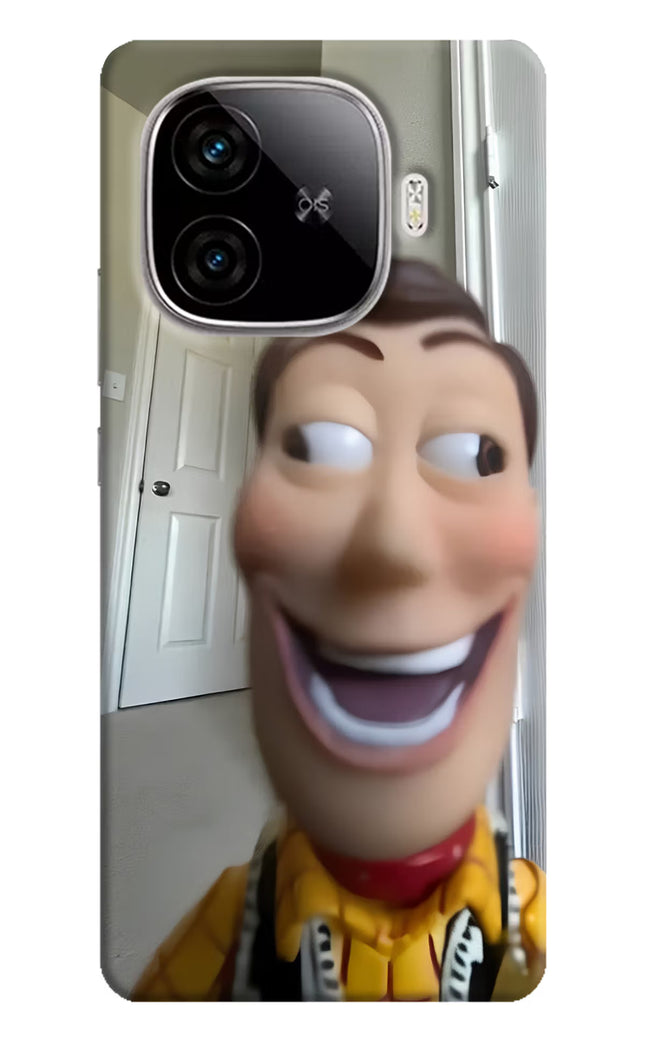 Side Eye Woody iQOO Neo 10R 5G Hard Case Back Cover by Casekaro