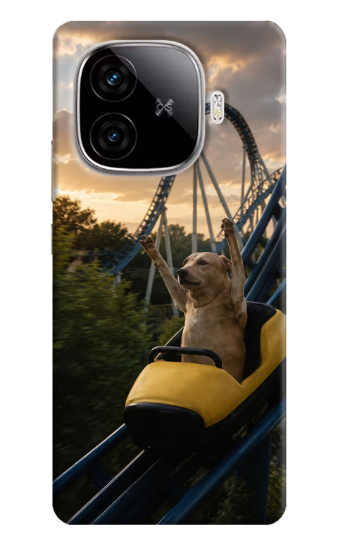 Rollercoaster Dog iQOO Neo 10R 5G Back Cover