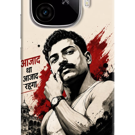 Chandrashekhar Azad Fearless iQOO Neo 10R 5G Hard Case Back Cover by Casekaro