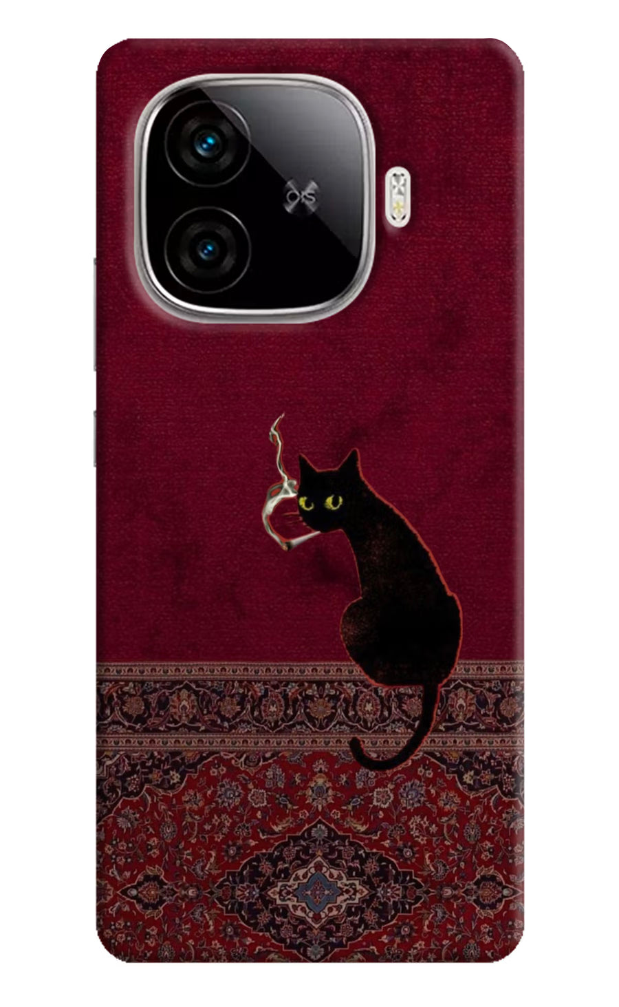 Midnight Cat iQOO Neo 10R 5G Back Cover, Hard case