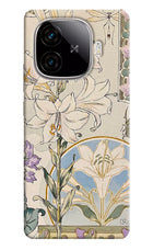 White Lily iQOO Neo 10R 5G Hard Case Back Cover by Casekaro
