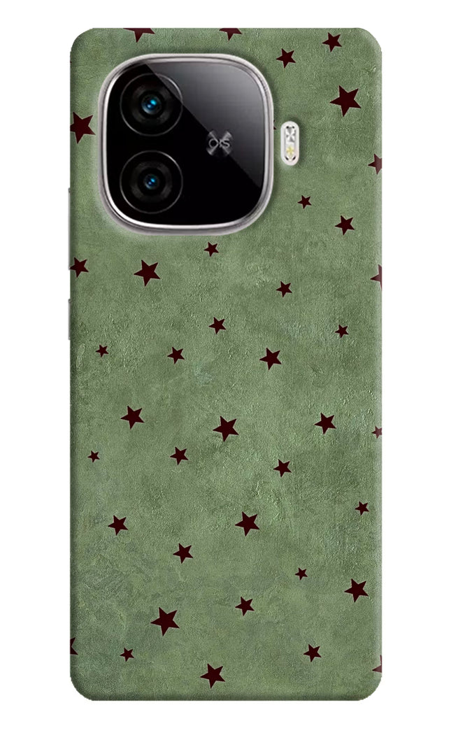 Green Stars iQOO Neo 10R 5G Hard Case Back Cover by Casekaro