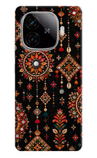 Boho Noir iQOO Neo 10R 5G Hard Case Back Cover by Casekaro