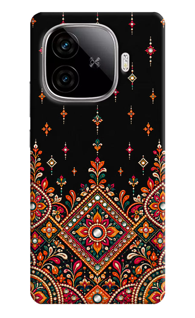 Noir Mehfil iQOO Neo 10R 5G Hard Case Back Cover by Casekaro