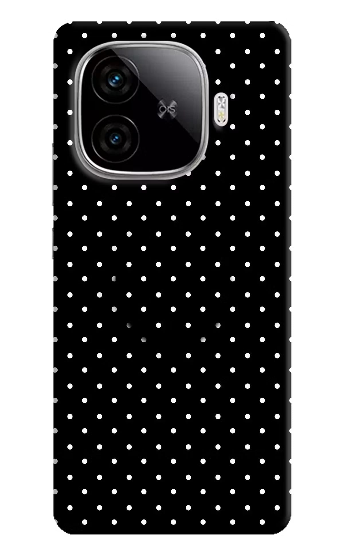 White Dots iQOO Neo 10R 5G Pop Case by Casekaro