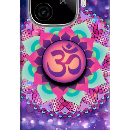 Om Purple iQOO Neo 10R 5G Pop Case by Casekaro