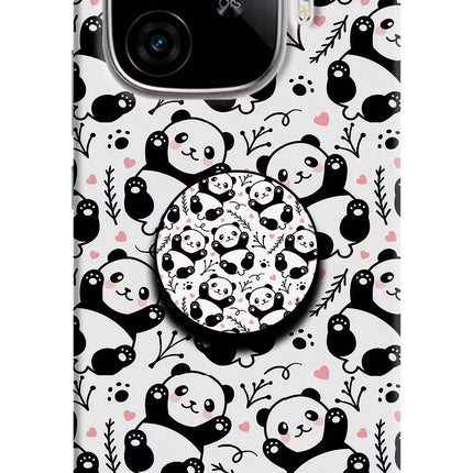 Cute Panda iQOO Neo 10R 5G Pop Case by Casekaro
