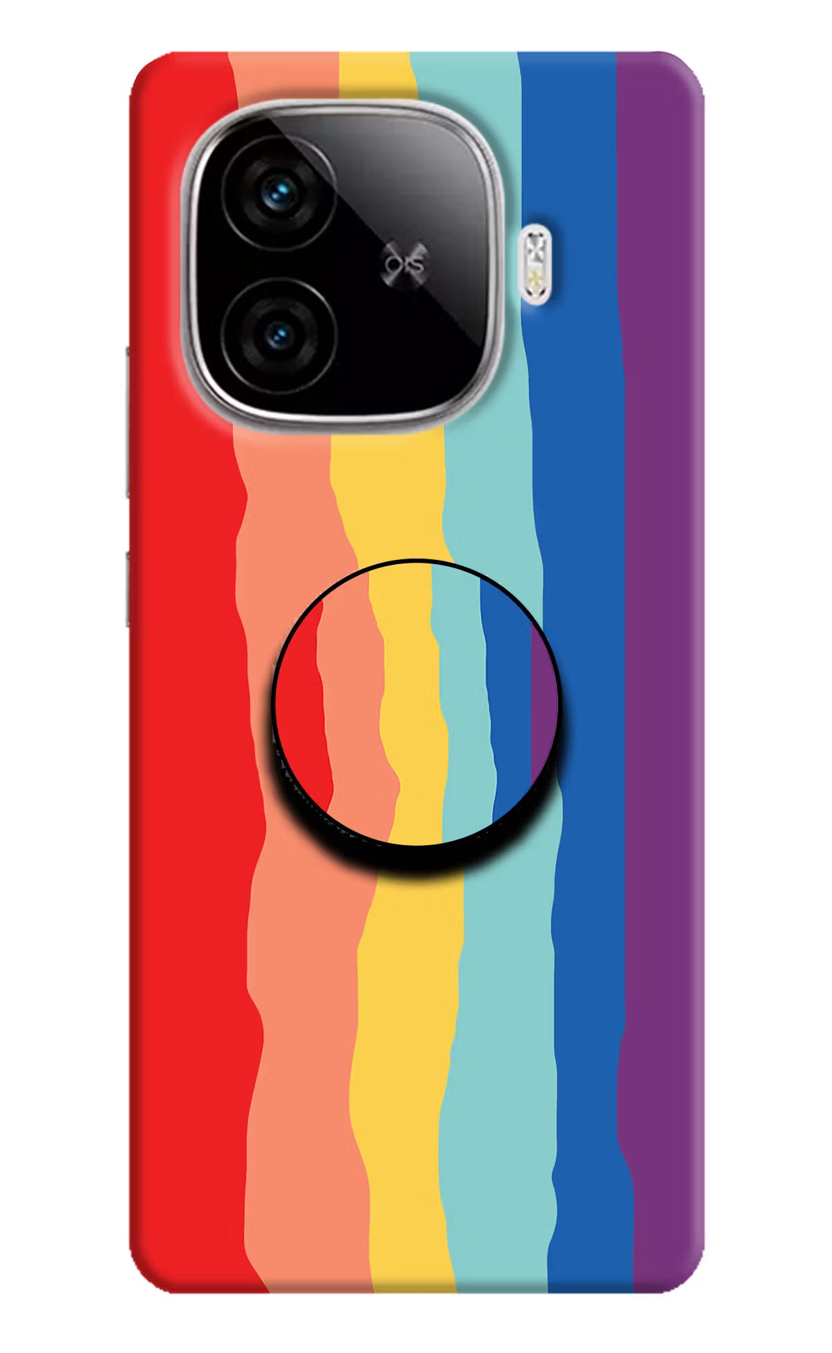Rainbow iQOO Neo 10R 5G Pop Case by Casekaro