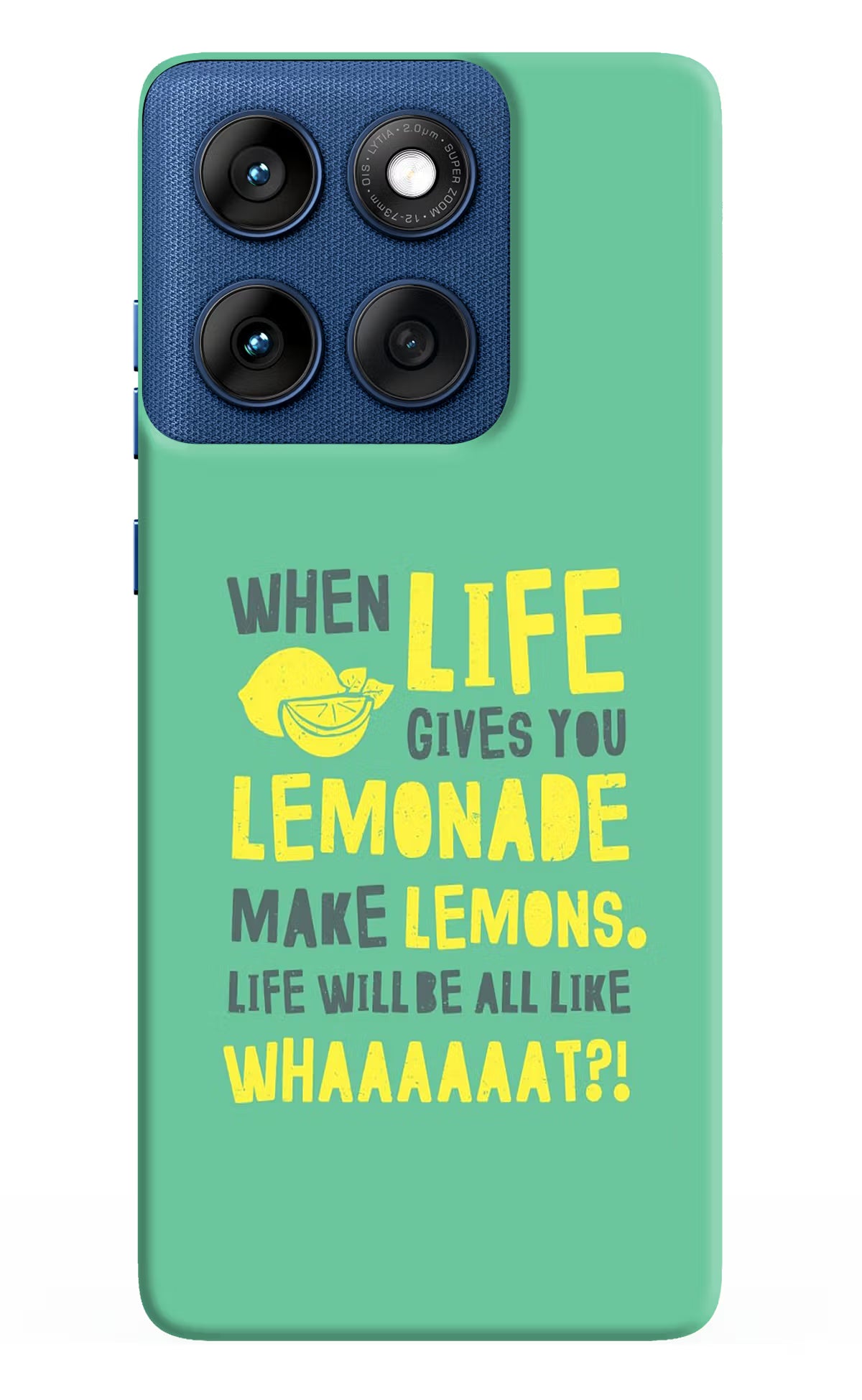 Quote Moto Edge 60 Hard Case Back Cover by Casekaro