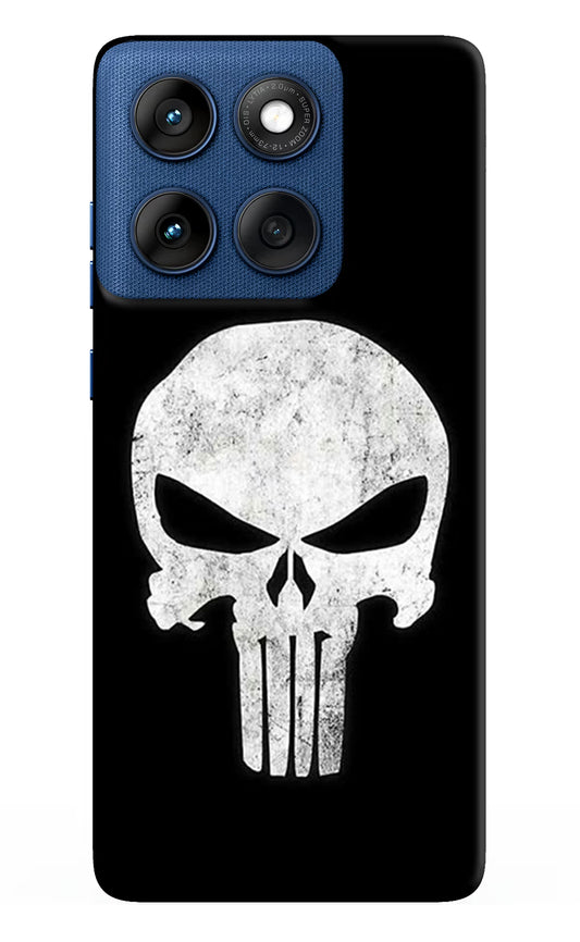 Punisher Skull Moto Edge 60 Hard Case Back Cover by Casekaro