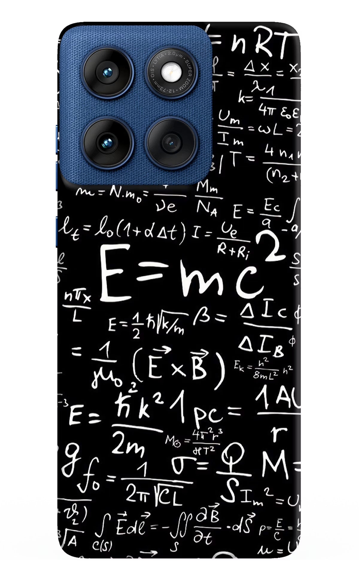 Physics Formula Moto Edge 60 Hard Case Back Cover by Casekaro