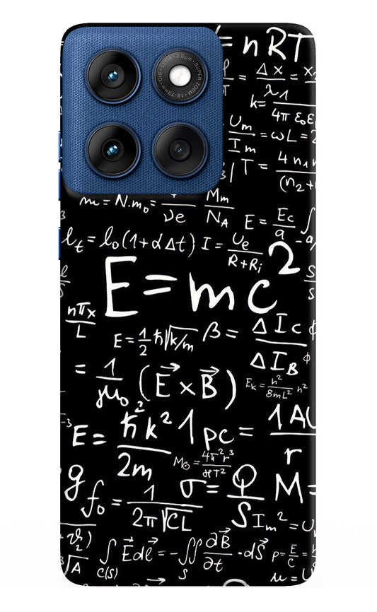 Physics Formula Moto Edge 60 Hard Case Back Cover by Casekaro