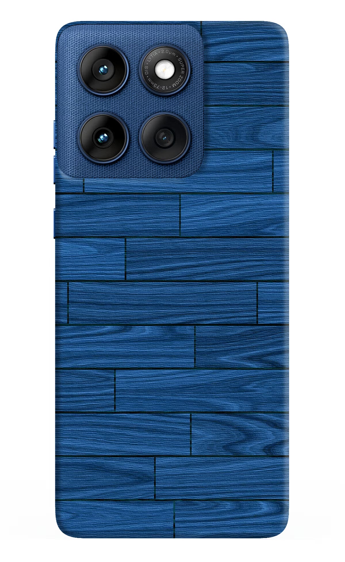 Wooden Texture Moto Edge 60 Hard Case Back Cover by Casekaro