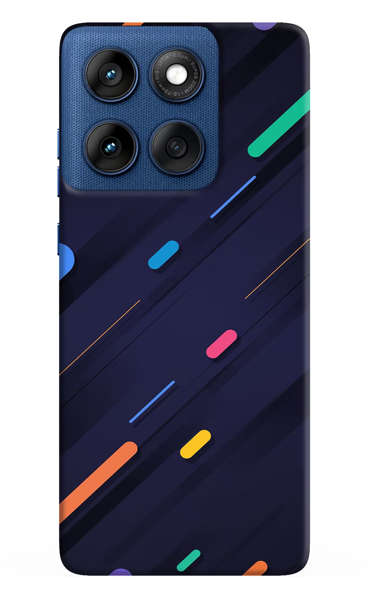 Abstract Design Moto Edge 60 Hard Case Back Cover by Casekaro