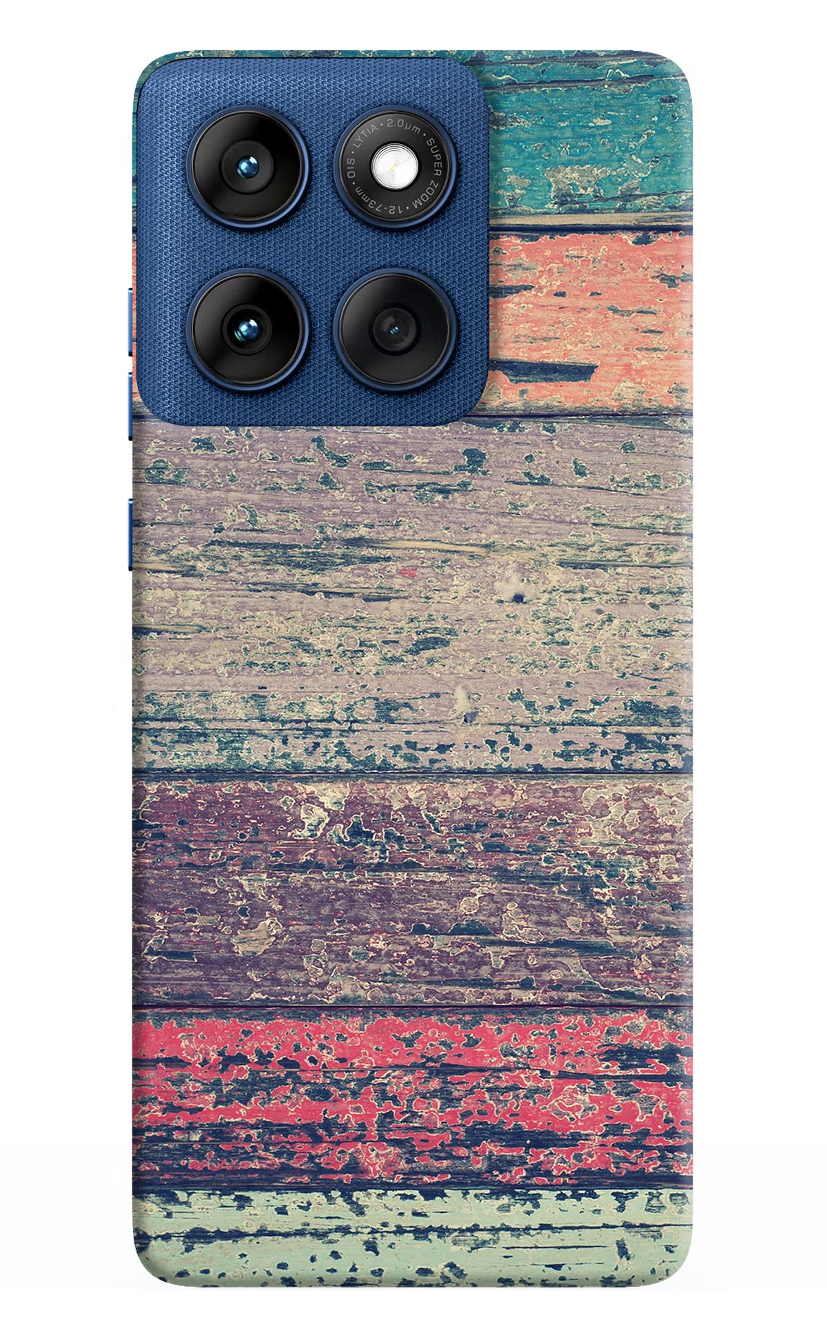 Colourful Wall Moto Edge 60 Hard Case Back Cover by Casekaro
