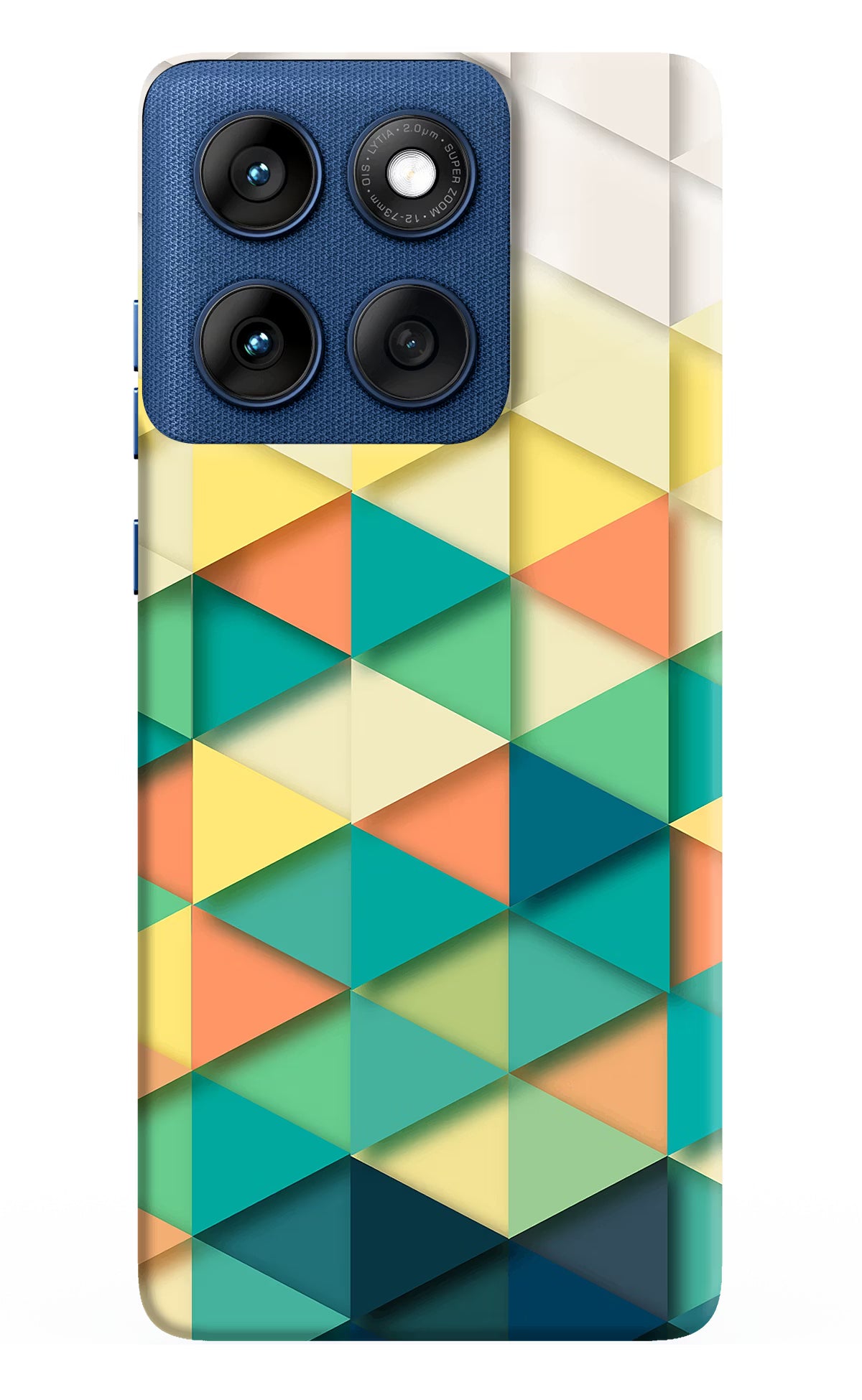 Abstract Moto Edge 60 Hard Case Back Cover by Casekaro