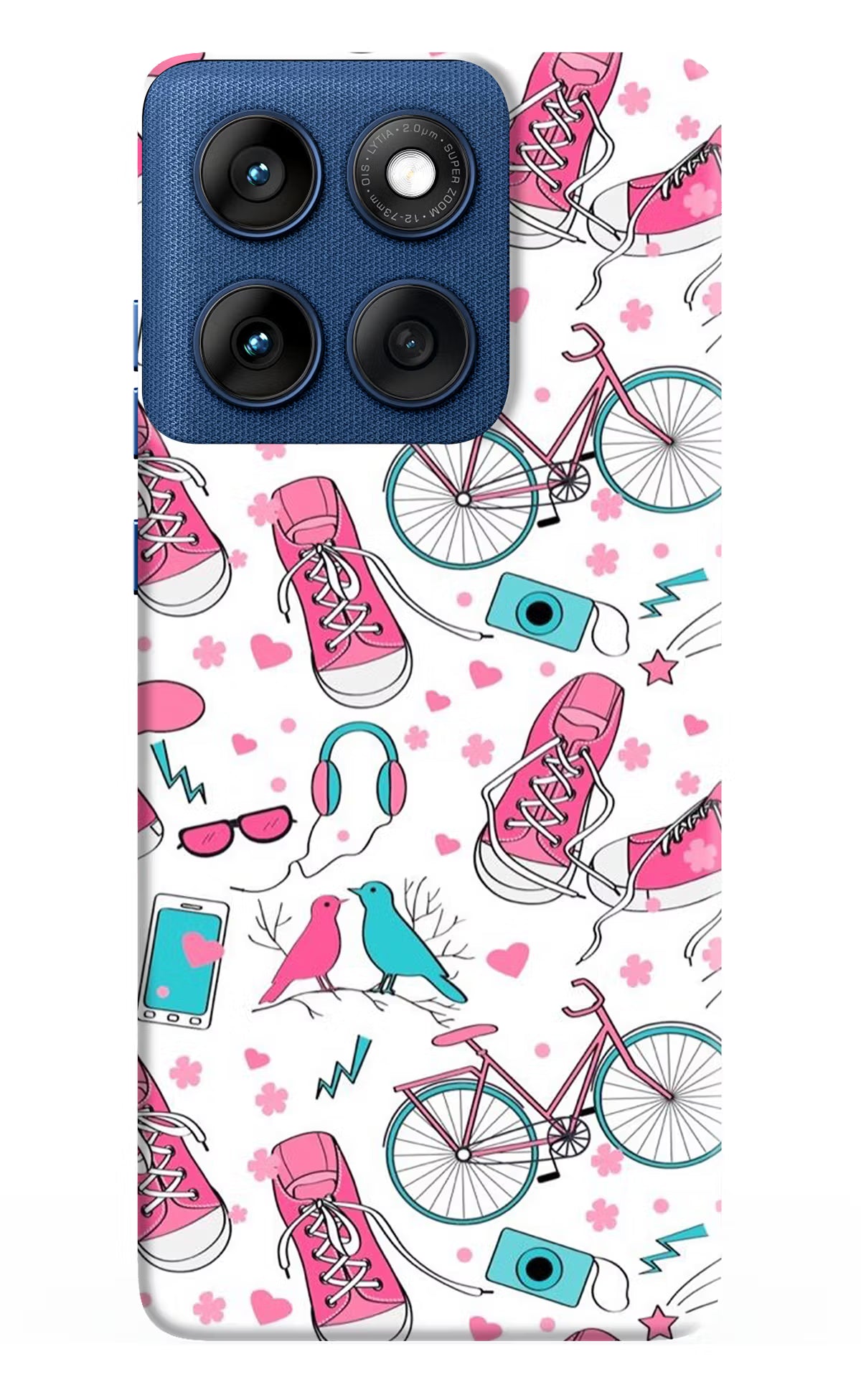 Artwork Moto Edge 60 Hard Case Back Cover by Casekaro
