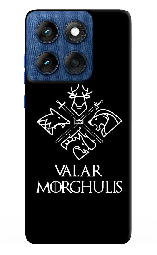 Valar Morghulis | Game Of Thrones Moto Edge 60 Hard Case Back Cover by Casekaro