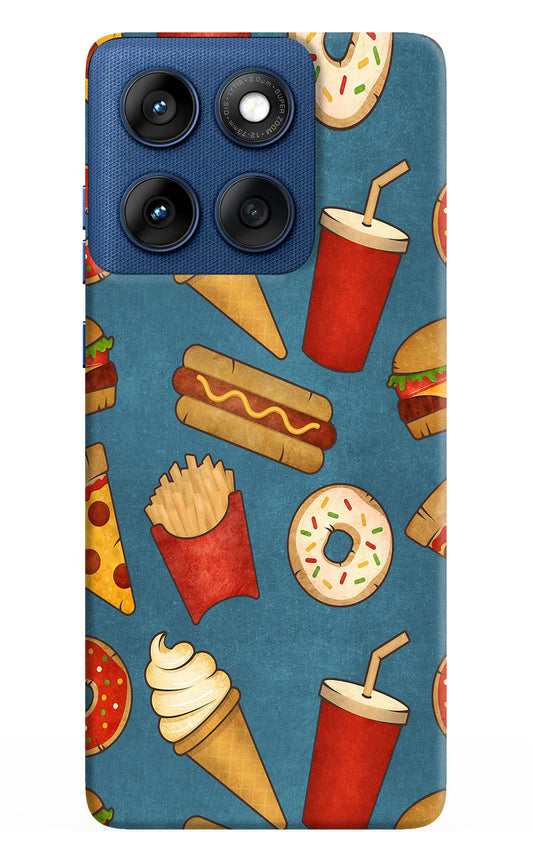 Foodie Moto Edge 60 Hard Case Back Cover by Casekaro