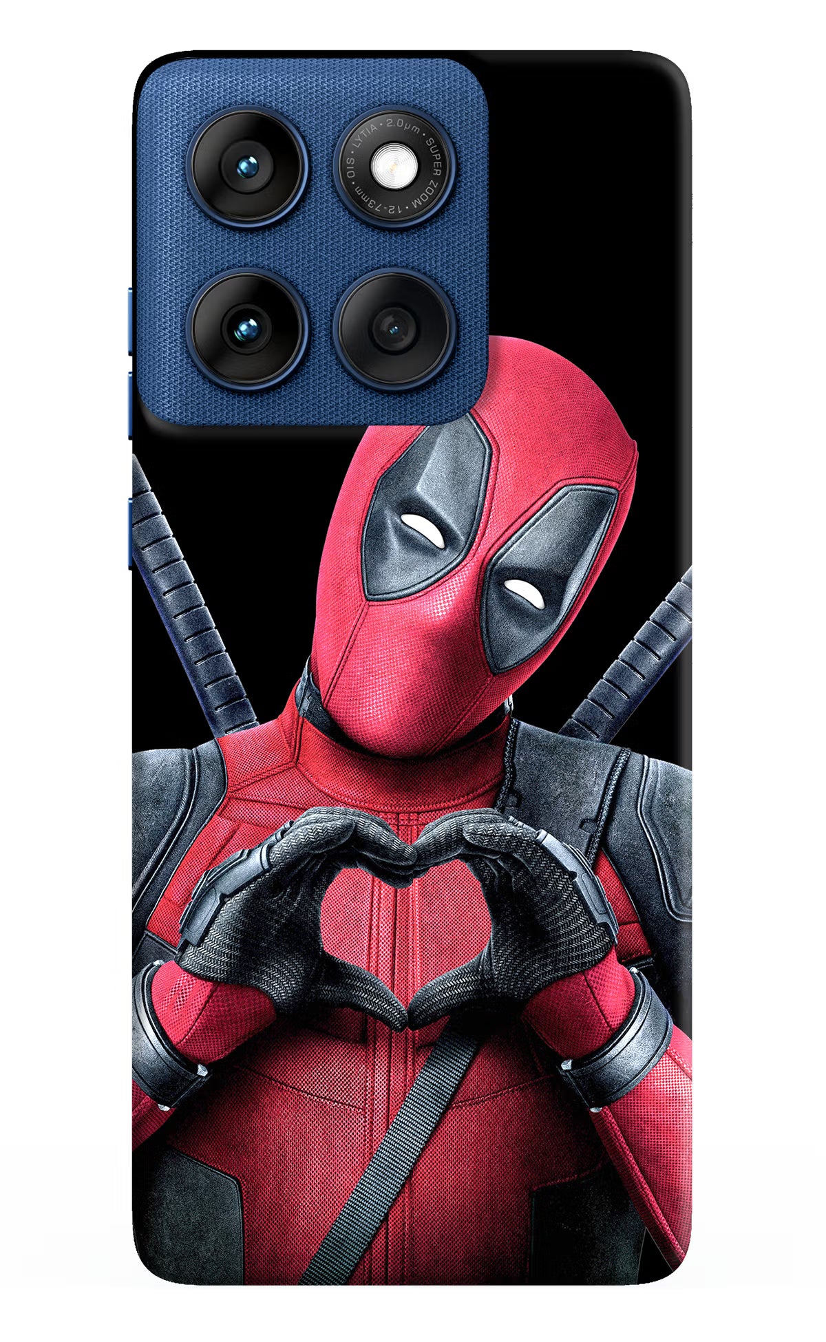 Deadpool Moto Edge 60 Hard Case Back Cover by Casekaro