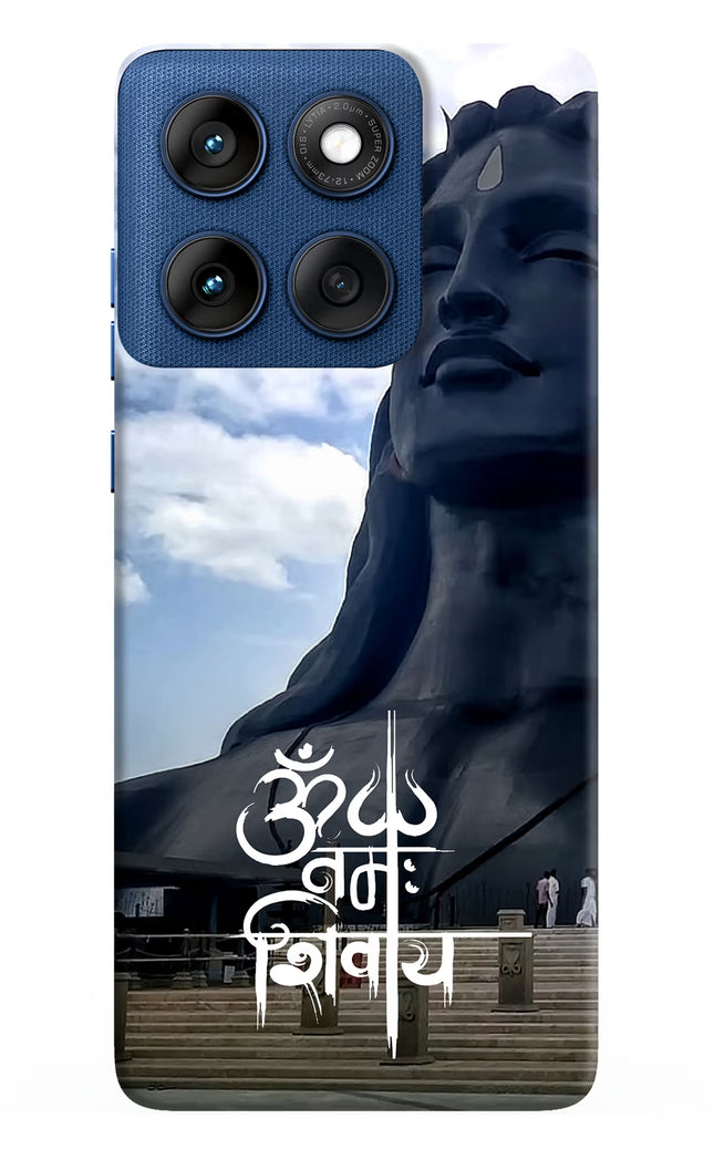 Om Namah Shivay Moto Edge 60 Hard Case Back Cover by Casekaro