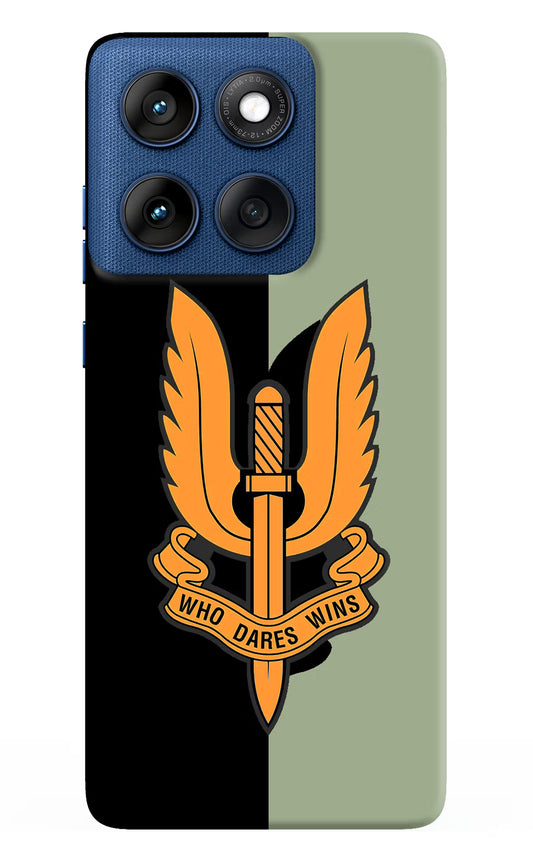 Balidan Logo Moto Edge 60 Hard Case Back Cover by Casekaro