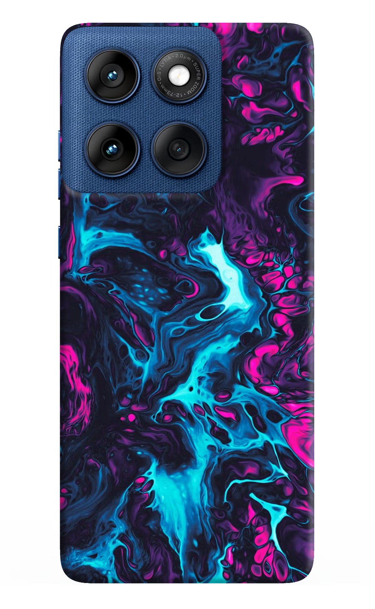 Abstract Moto Edge 60 Hard Case Back Cover by Casekaro