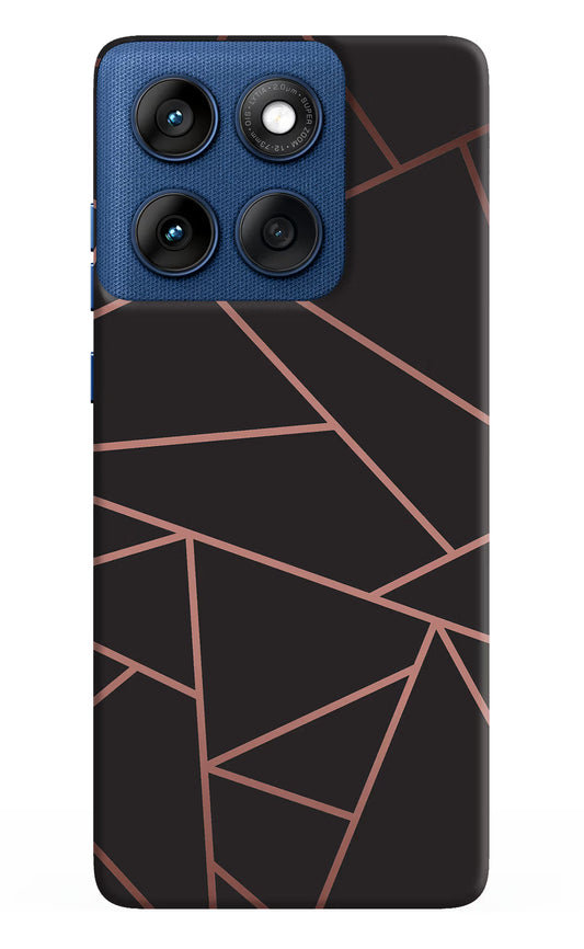 Geometric Pattern Moto Edge 60 Hard Case Back Cover by Casekaro