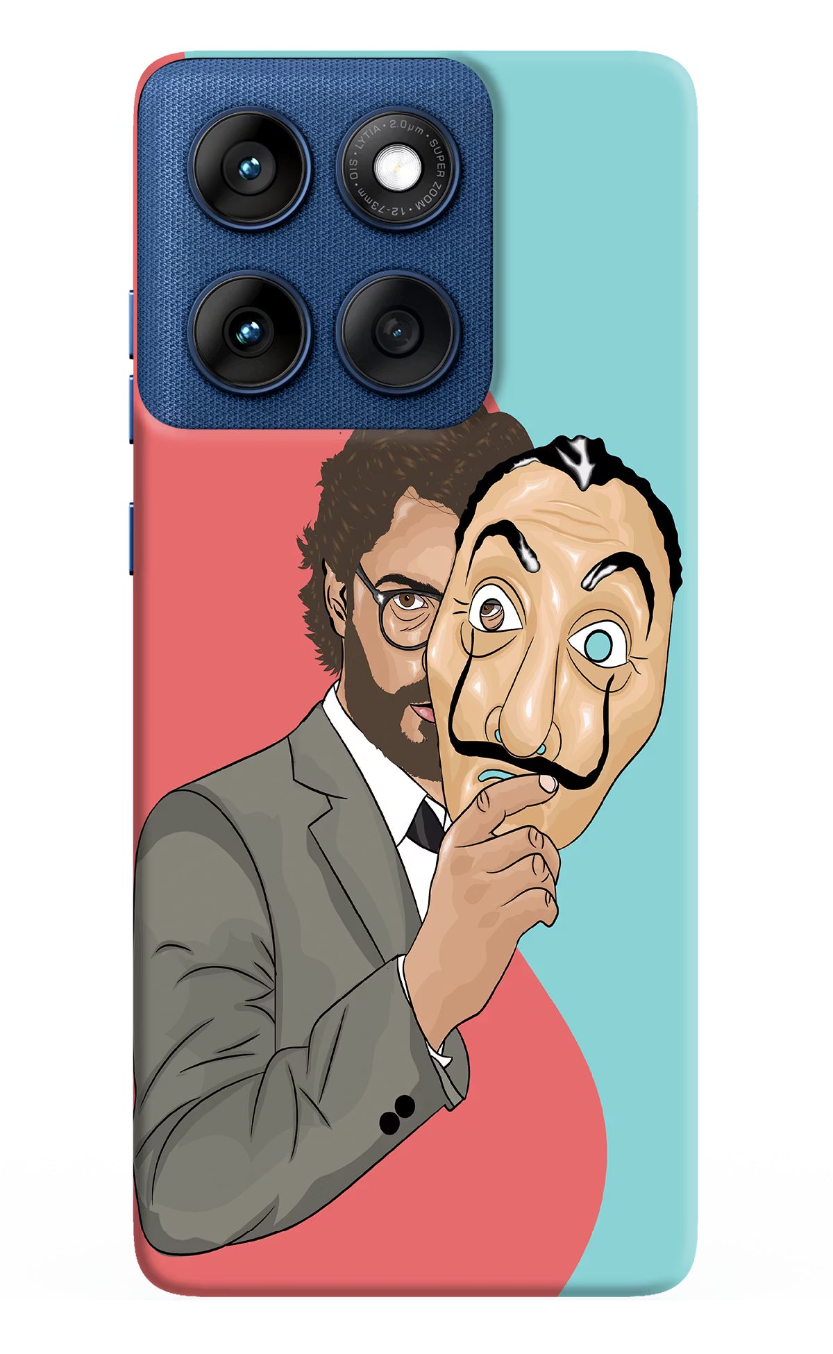 Professor Moto Edge 60 Hard Case Back Cover by Casekaro