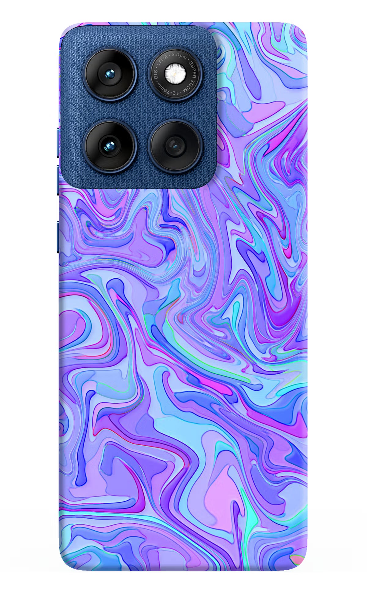 Glitter Moto Edge 60 Hard Case Back Cover by Casekaro