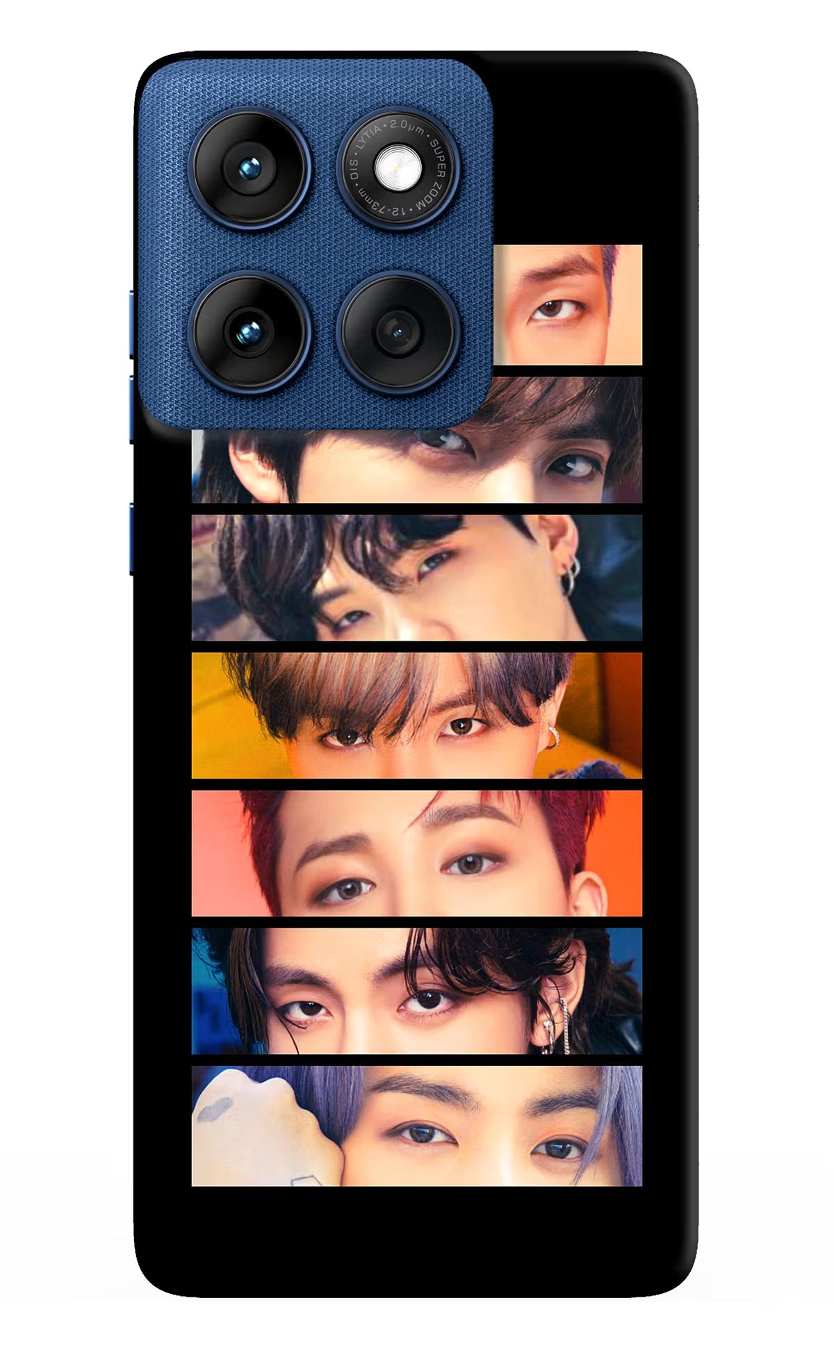 BTS Eyes Moto Edge 60 Hard Case Back Cover by Casekaro