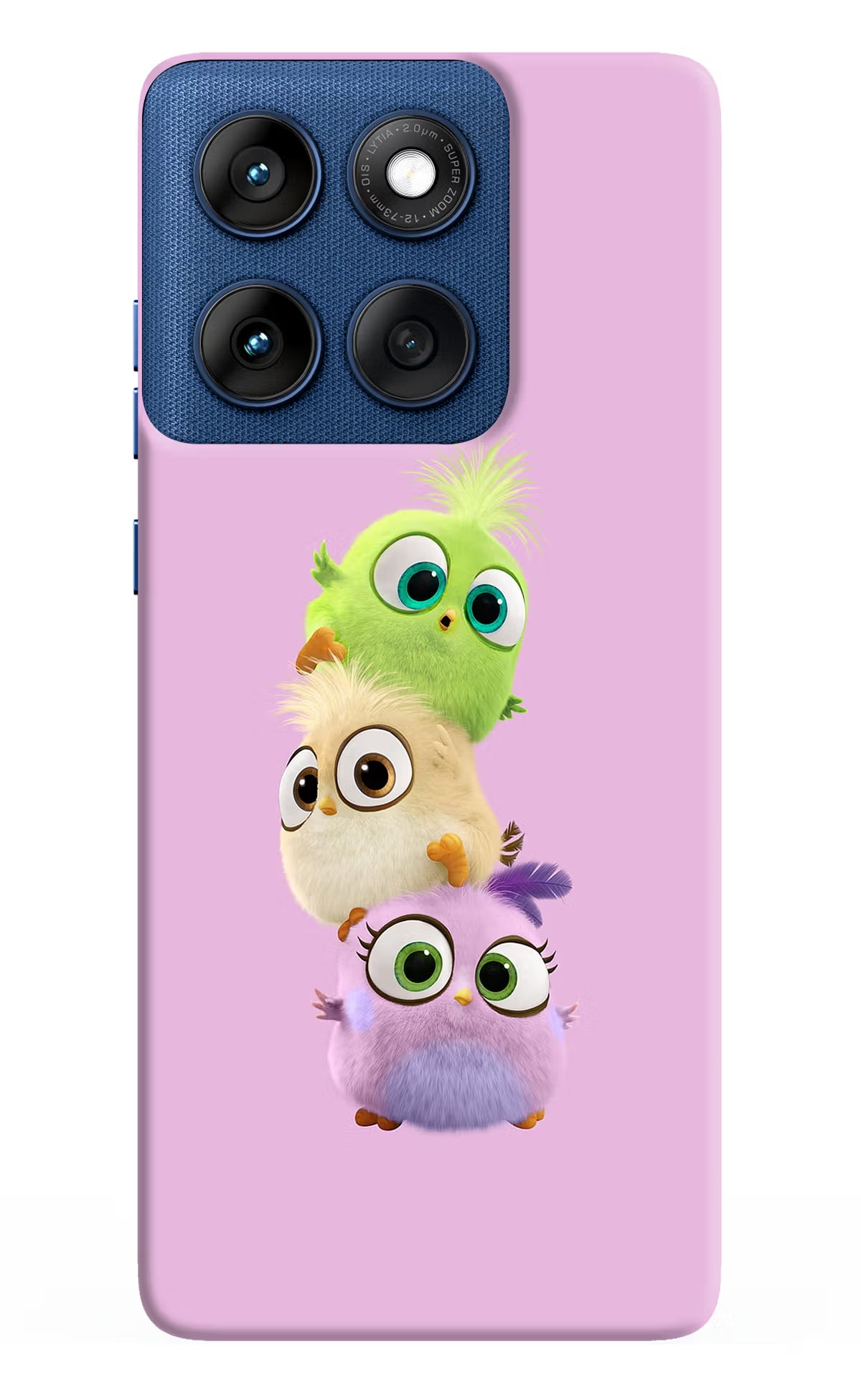 Cute Little Birds Moto Edge 60 Hard Case Back Cover by Casekaro