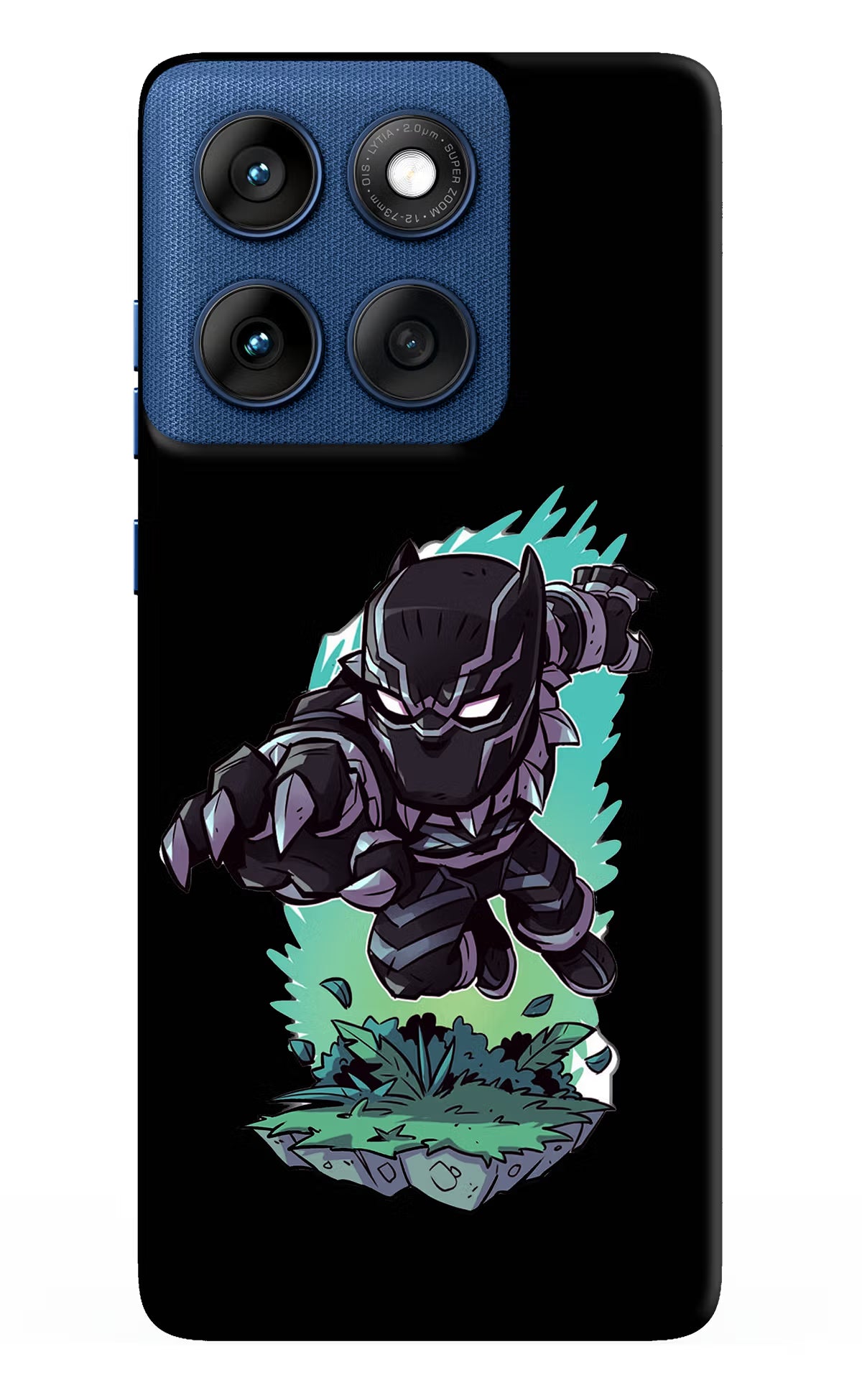 Black Panther Moto Edge 60 Hard Case Back Cover by Casekaro