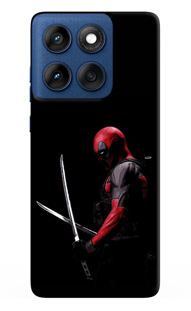 Deadpool Moto Edge 60 Hard Case Back Cover by Casekaro