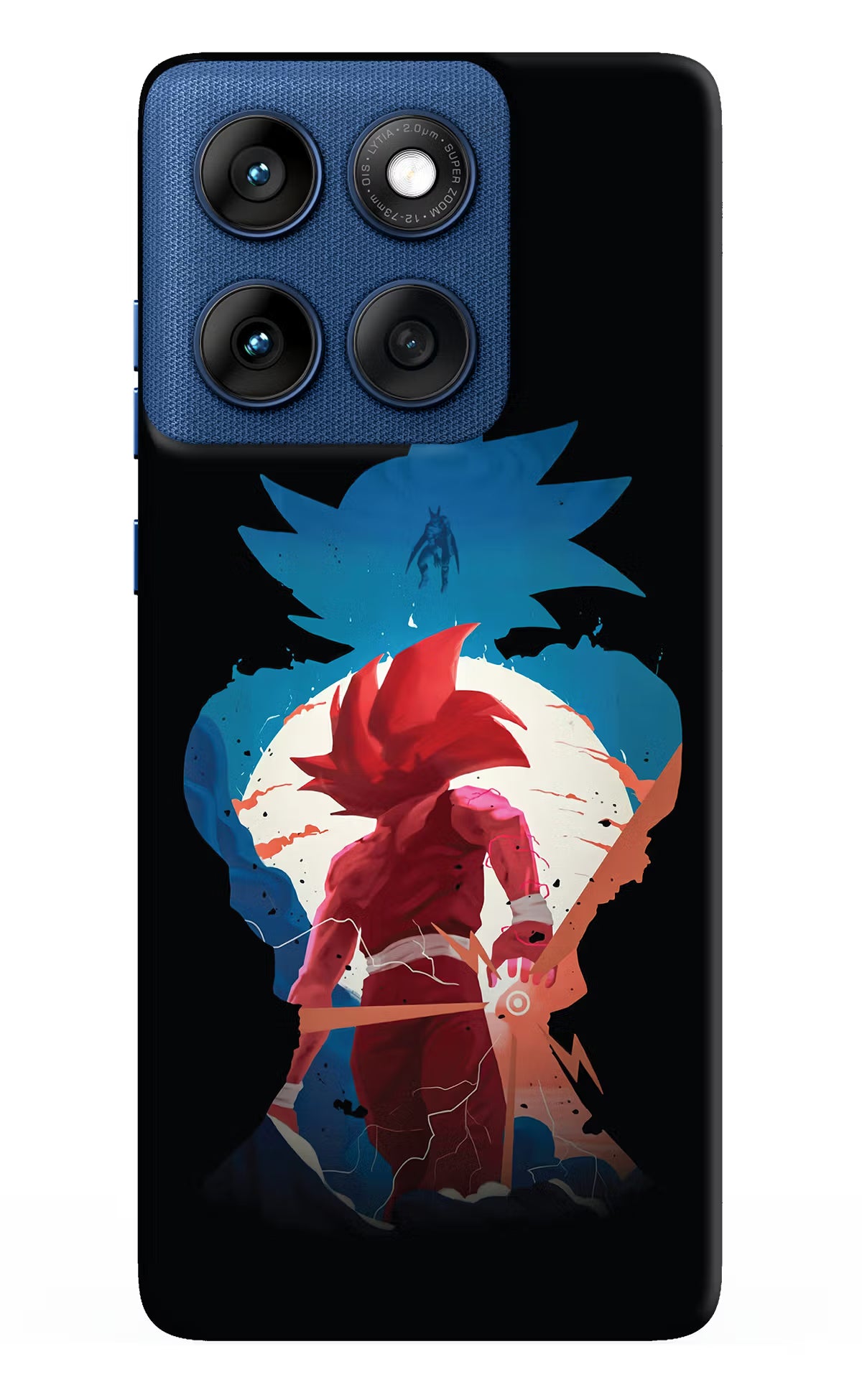 Goku Moto Edge 60 Hard Case Back Cover by Casekaro