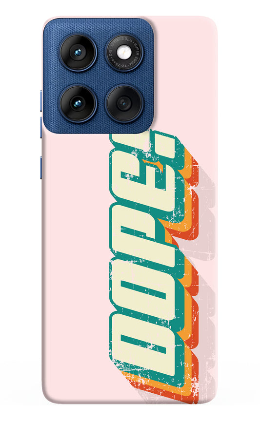 Dope Moto Edge 60 Hard Case Back Cover by Casekaro