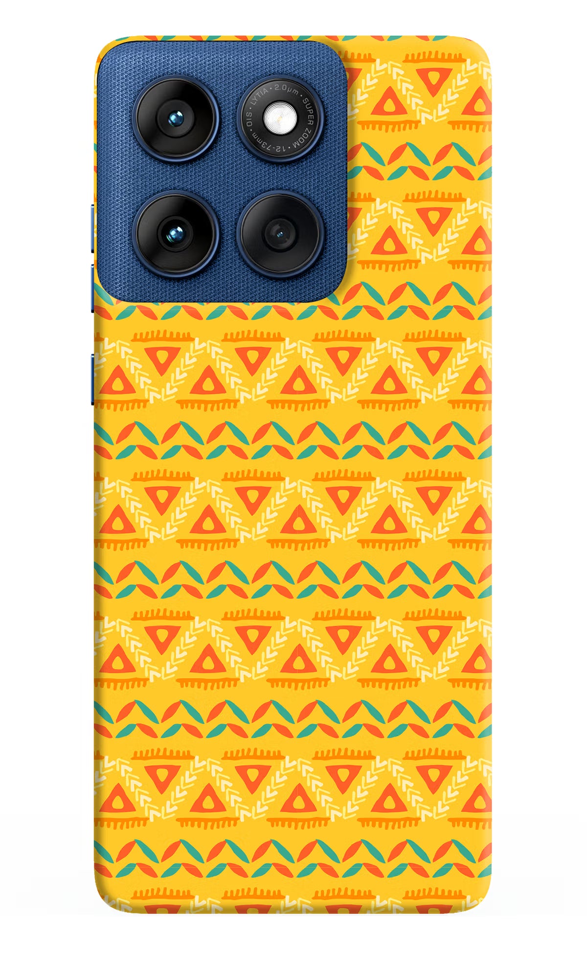 Tribal Pattern Moto Edge 60 Hard Case Back Cover by Casekaro