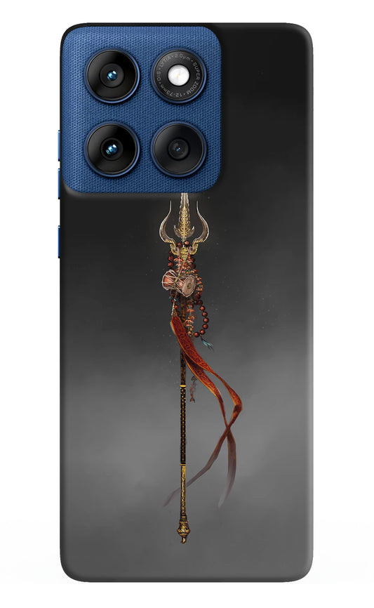 Shiv Trishul Moto Edge 60 Hard Case Back Cover by Casekaro