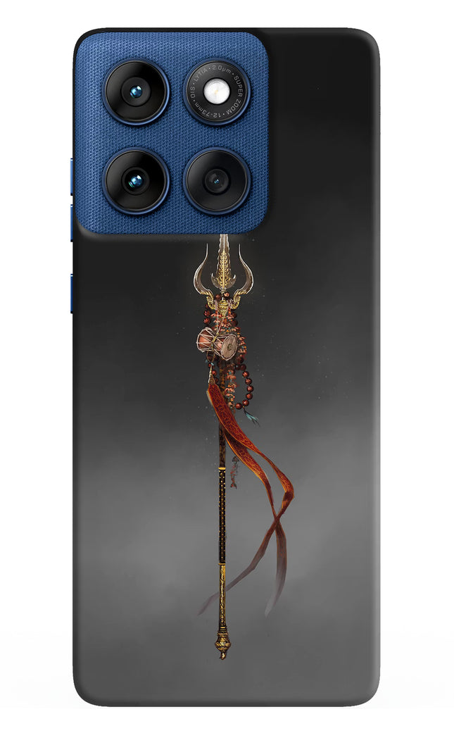 Shiv Trishul Moto Edge 60 Hard Case Back Cover by Casekaro