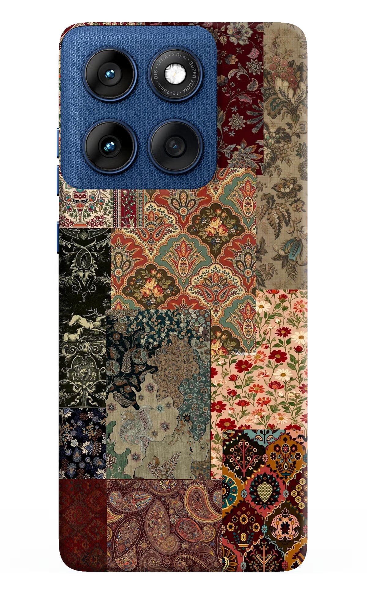 Desi Print Moto Edge 60 Hard Case Back Cover by Casekaro