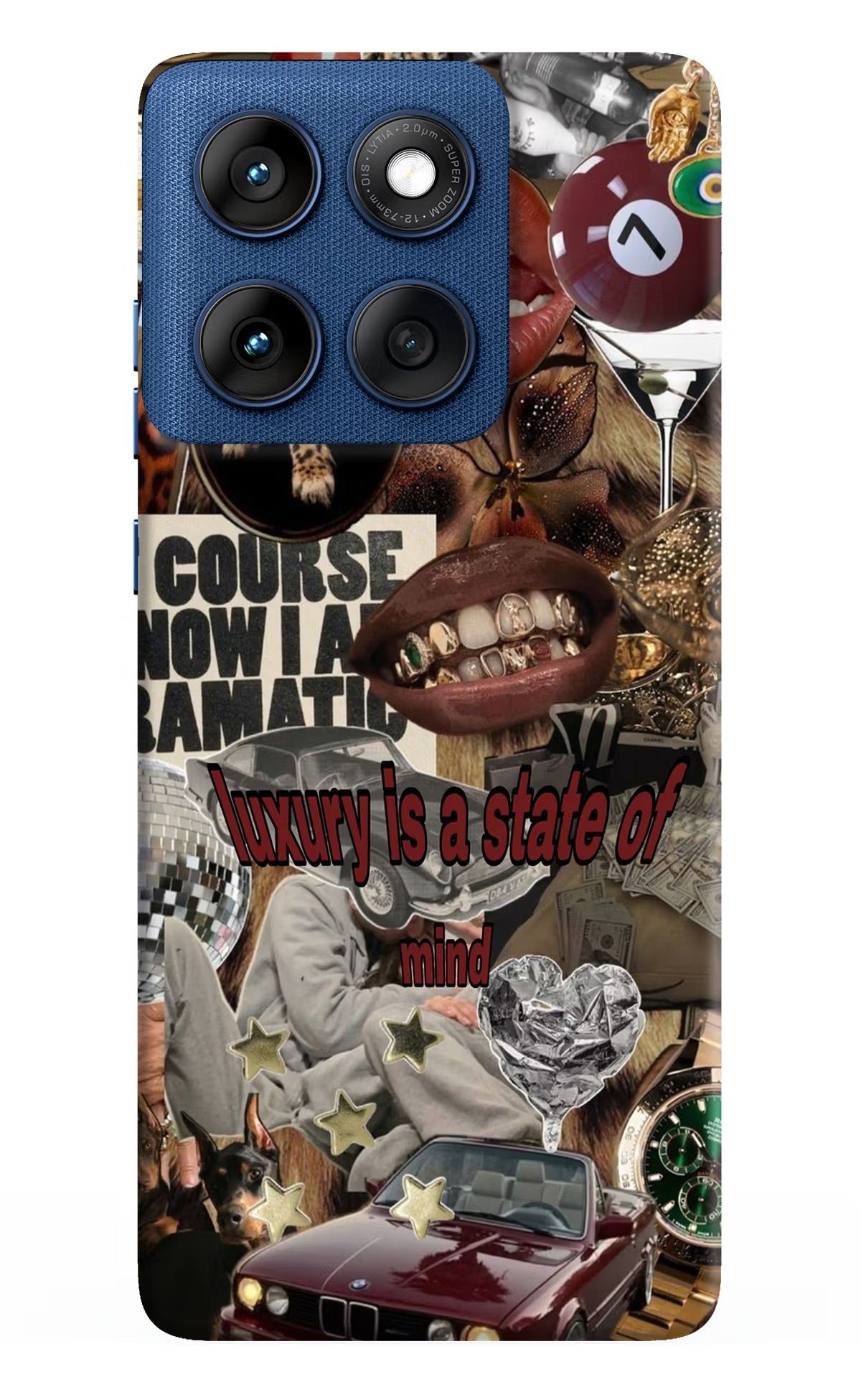 Luxury Moto Edge 60 Hard Case Back Cover by Casekaro