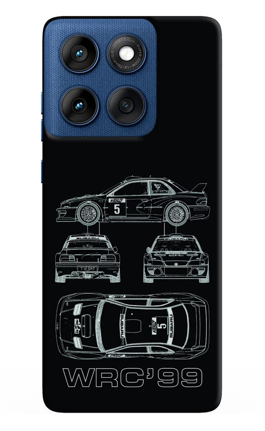WRC'99 Moto Edge 60 Hard Case Back Cover by Casekaro