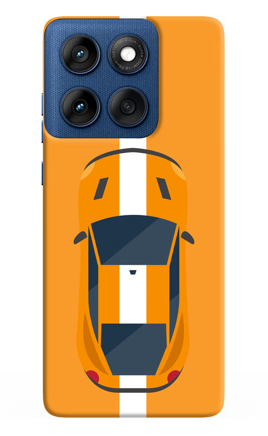 Highway Pursuit Moto Edge 60 Hard Case Back Cover by Casekaro