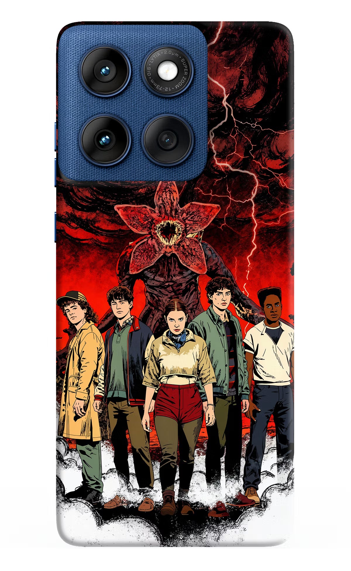 Ordinary Things Characters Moto Edge 60 Hard Case Back Cover by Casekaro