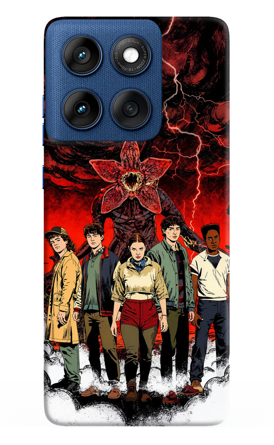 Ordinary Things Characters Moto Edge 60 Hard Case Back Cover by Casekaro