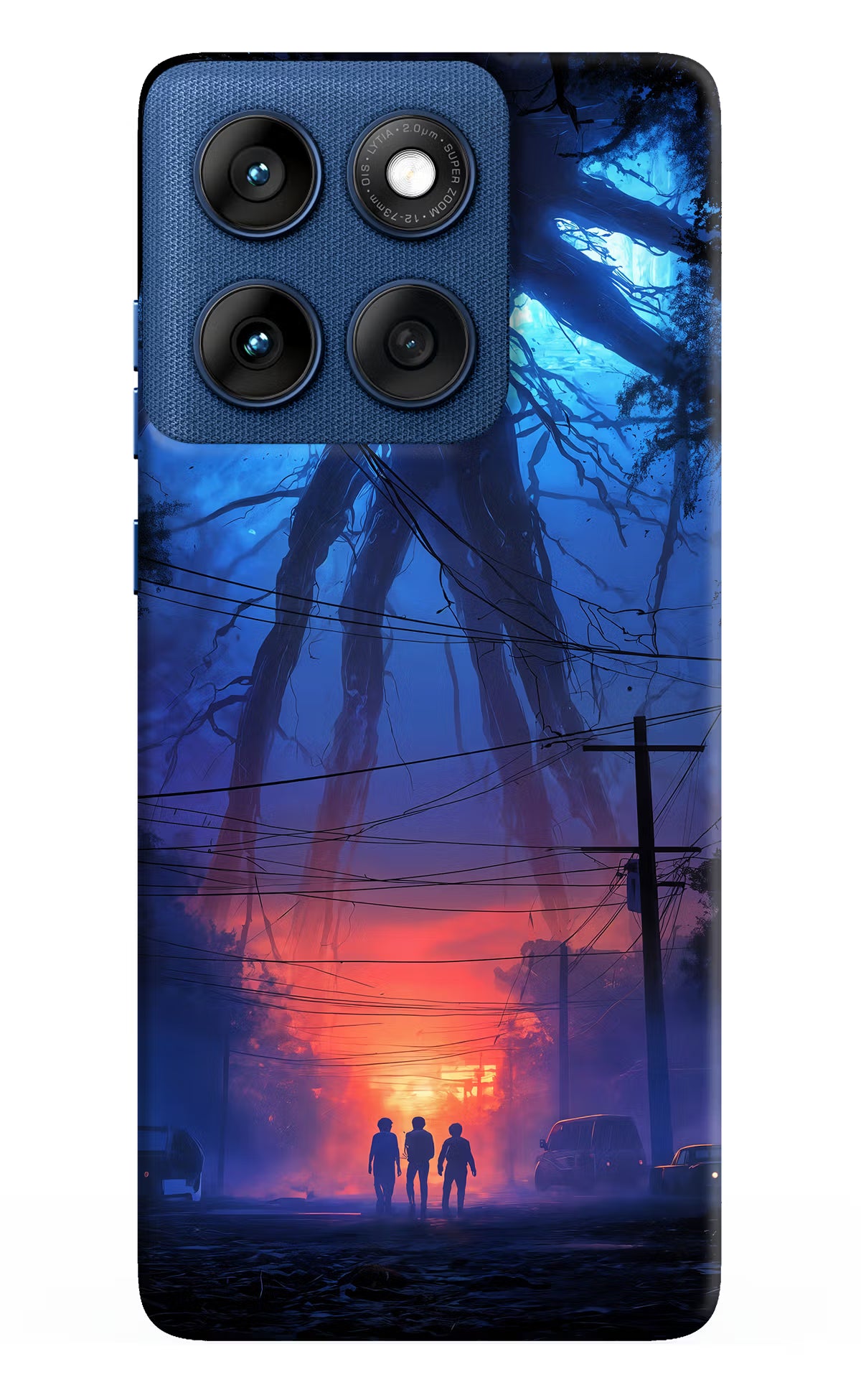 Ordinary Things Shadow Moto Edge 60 Hard Case Back Cover by Casekaro