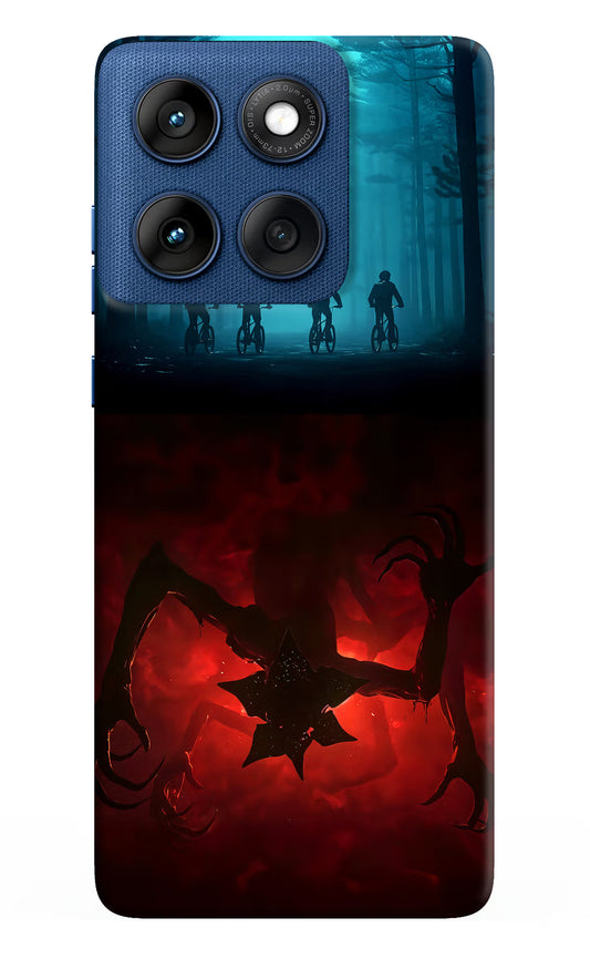 Ordinary Things Downside Up Moto Edge 60 Hard Case Back Cover by Casekaro